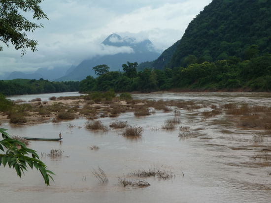 Blick von unserer Terasse