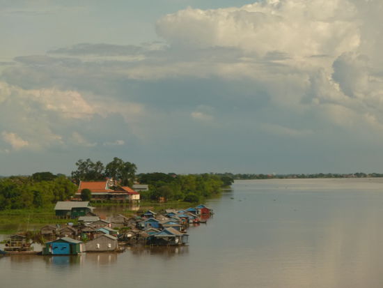 Regenzeit in Kambodscha