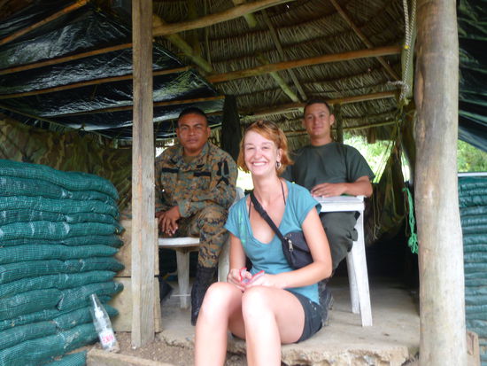 Grenzer bei der Arbeit