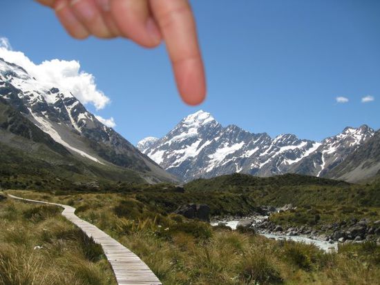 daaaa isser der Mt. cook