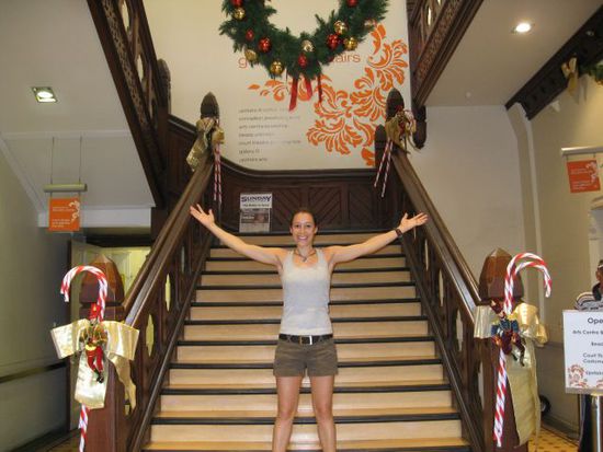 Weihnachtsdeko in Christchurch !!