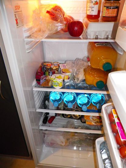 unser Kühlschrank war IMMER voll *mhm*