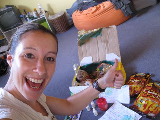 ... es hatte auch was mitte Januar sein Weihnachtsgeschenk aufzumachen  
Seht hier: ich habe mich riesig gefreut! Danke, Mama, Papa, Oma Irma, Marc, Lissy und Jürgen.