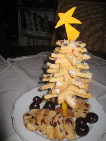 Noch ein Foto von unseren Weihnachtsplätzchen...