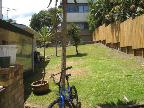 Der Garten vom Hostel