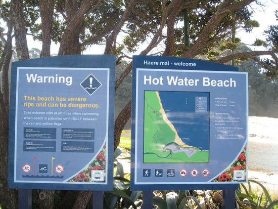 Hot Water Beach: