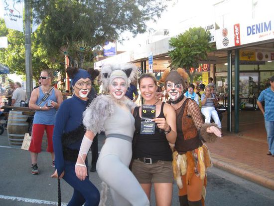 das Musical "cats" war in Rotorua