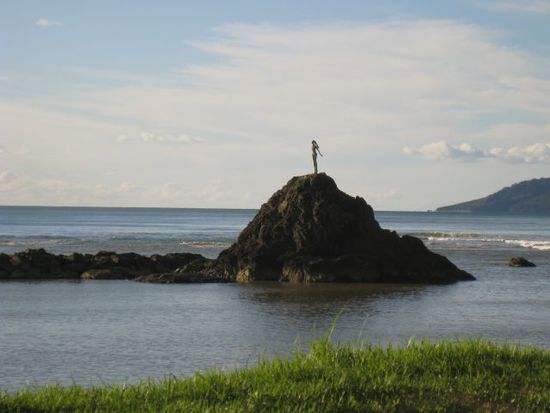 Bekannte Statue in Whakatane