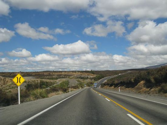 auf dem Weg nach Plimmerton (30 min nördlich von Wellington)
