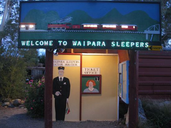 Das "Waipara Sleepers" in Waipara!