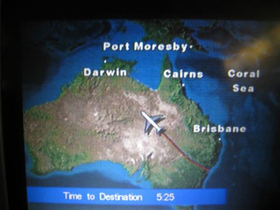 2. auf von Sydney nach Singapore..
