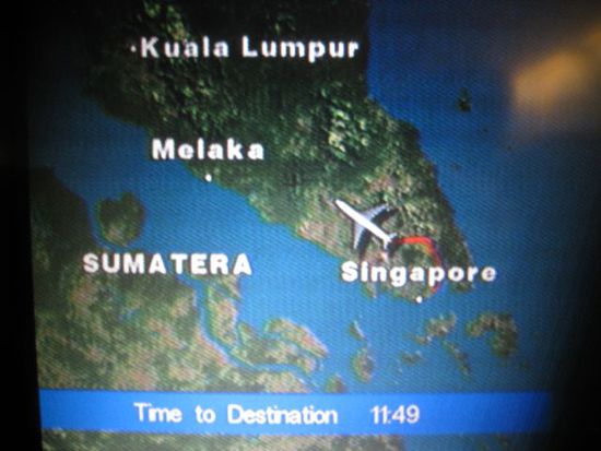 3. und zum Schluss von Singapore auf nach Deutschland... in Singapore hatte ich ca. 2 Stunden Aufenthalt und habe versucht auf den Stühlen zu schlafen....
