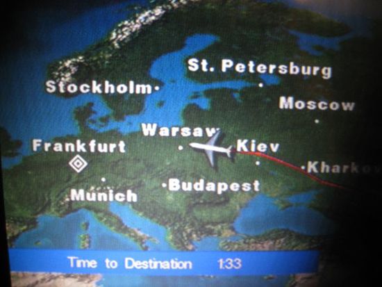 in 1.33 Stunde bin ich in Frankfurt... gemischte Gefühle on board.... Voller Vorfreude auf Familie und Freunde, dennoch "heimweh" nach Neuseeland...