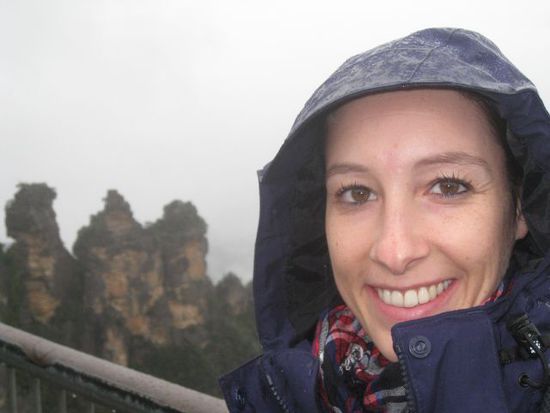 Blue Mountains: Three Sisters... immer noch Regen