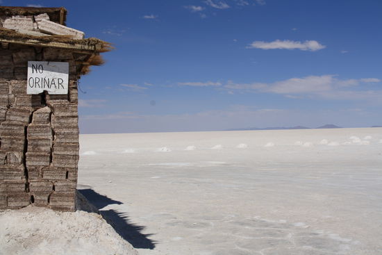 Fazit des Tages: "Don't eat yellow salt!"