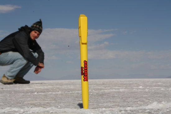 Schleichwerbung muss sein. Mein ewiger Begleiter, der Kulli.