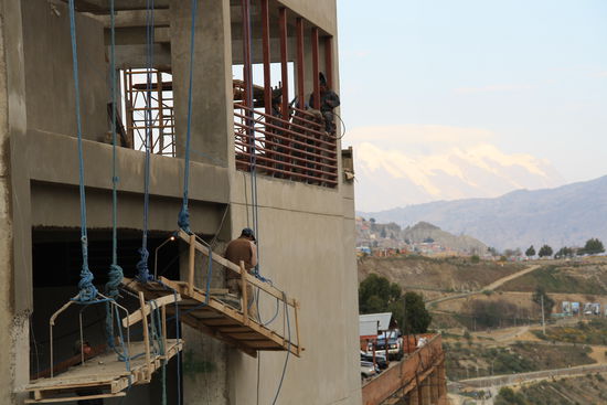 Work in process....oder auch Arbeitssicherheit auf bolivianisch...