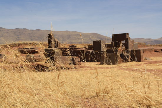 Tihuanaco-Pre-Inka-Ruinen.