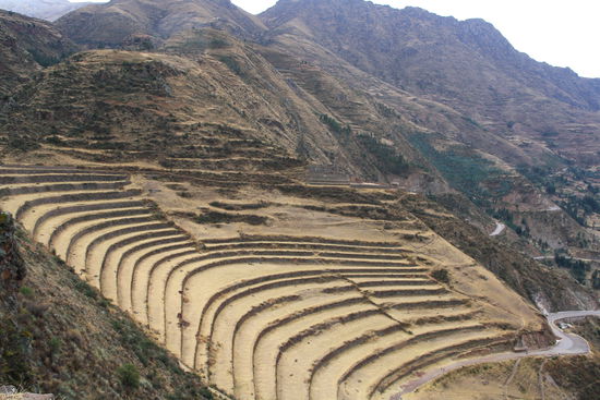 Pisac beeindruckt vorallem durch seine Groesse.