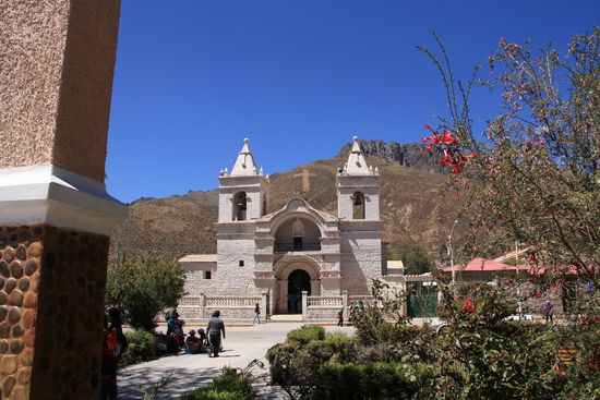 Kirche in Chivay- dem Hauptort des Canons