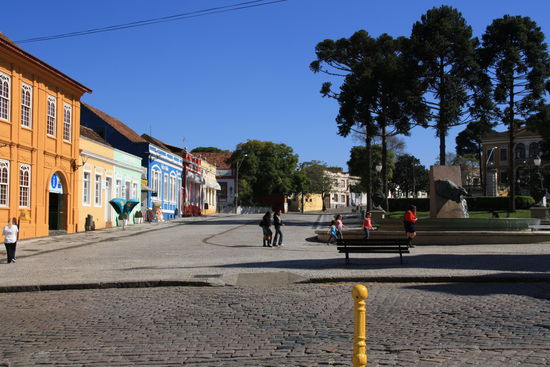 Historischer Platz in Curitiba.