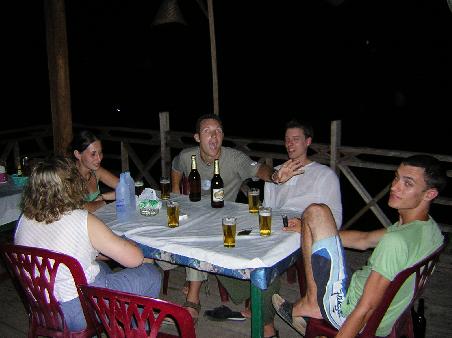 Unsere internationale Kartenrunde! Ben and Jo: I hope its alright that we put that picture in the net, if not let me know but I guess it will be too late !