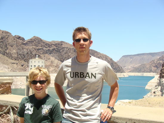 Bild des Tages: Dean und ich am Hover Dam!