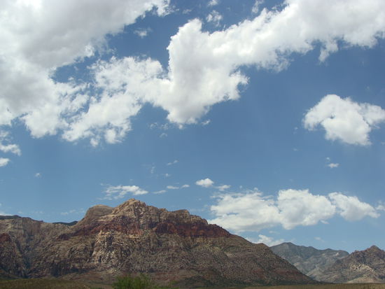 Bild des Tages 3: Die Red Rocks, wie sie sich uns präsentierten