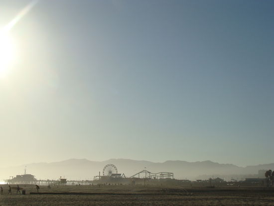 Bild des Tages 2: Santa Monica Pier mit ihren Fahrgeschäften