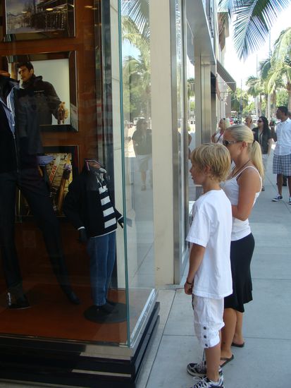 Bild des Tages 1: Window-Shopping auf dem Rodeo Drive
