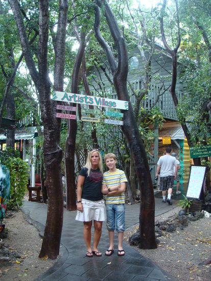 Der Shop "Rain Barrel" auf einem der Keys lädt auch im genial angelegten Garten zum Stöbern und Verweilen ein. Ein Stopp lohnt sich hier auf jeden Fall.