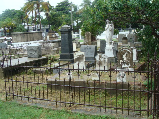 Der Friedhof von Key West. Irgendwie gruselig, oder? Hier wurde bestimmt das Video zu Michael Jacksons Superhit "Thriller" gedreht.