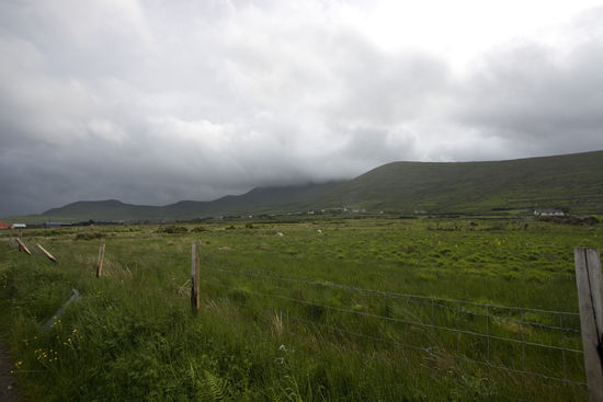 Mount Brandon unter der Wolkendecke