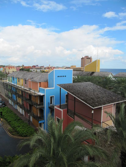 Willemstad "van" oben.