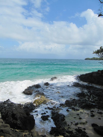 Brandung beim Red Frog Beach