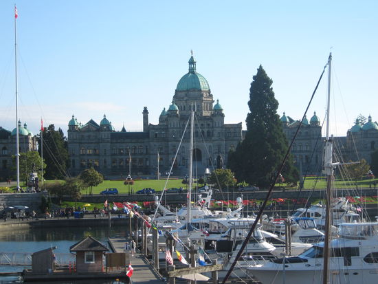 das Parliament Building in Victoria