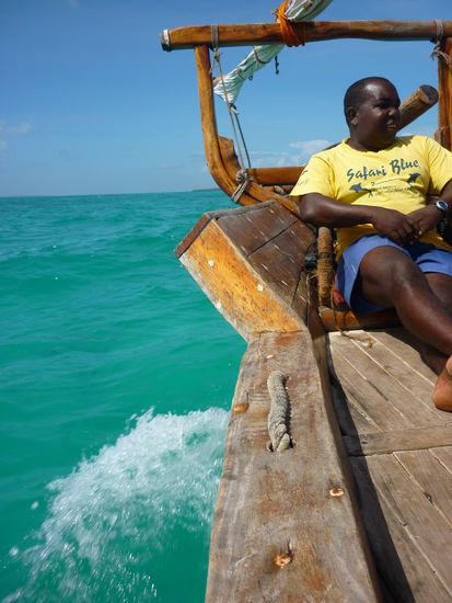 Unser Guide, superwitziger Kerl!