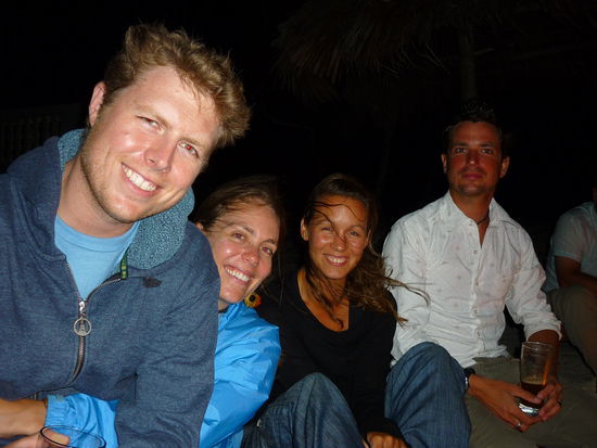 Ryan, Karen, Tinna und Pieter