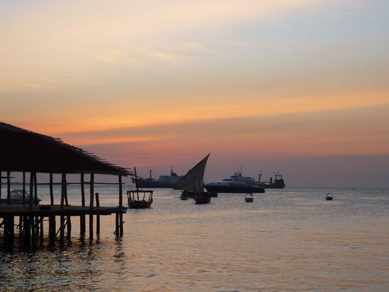 Hier ist also der Sonnenuntergang, den ich auf der anderen Seite der Insel vergeblich gesucht hab 
