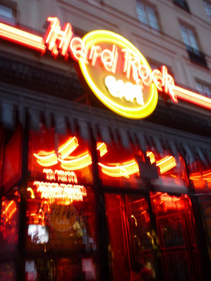 Lecker Essen im Hardrock Café