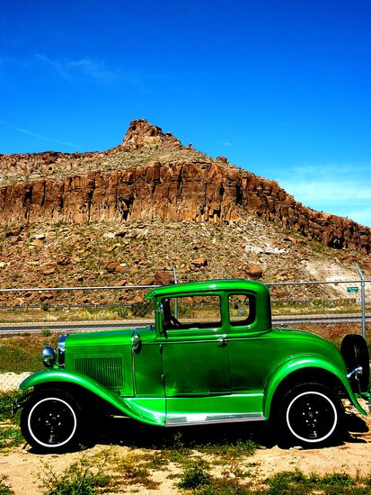 Kingman Schrottplatz - der gehörte aber nicht zum Alteisen!