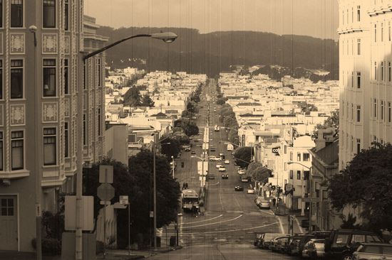 Old School unterwegs!