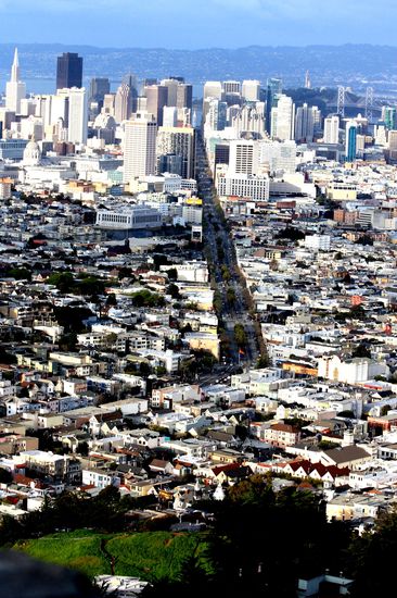 SF von den Twin Peaks aus! Gigantische Aussicht