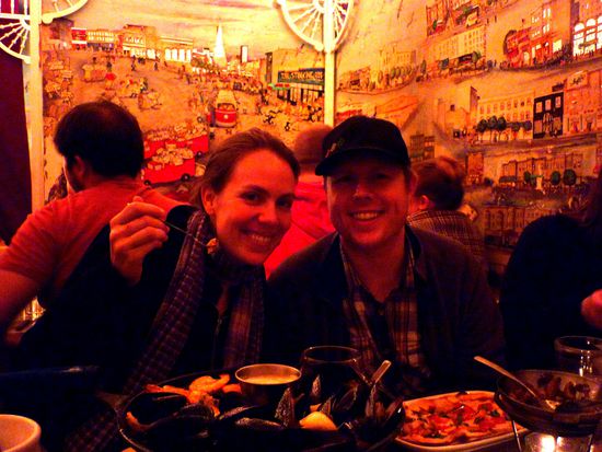 Not random but special: Karen and Ryan! Thanx for the great evening!