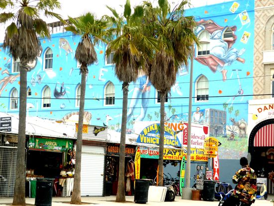 Hostel direkt am Venice Beach, da hatten wir auch mal angefragt!