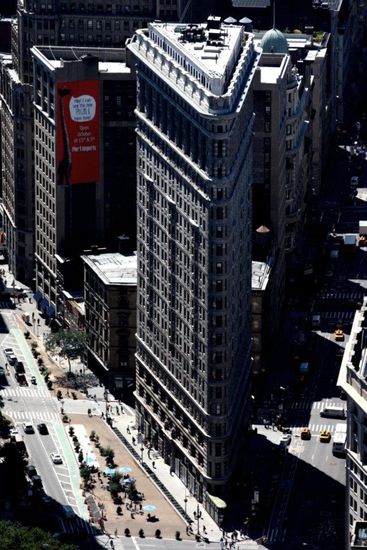 Flat Iron Building. Ich liebe mein Objektiv!