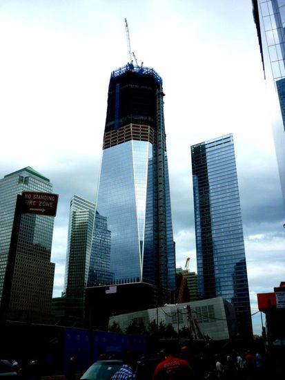 Freedom Tower, noch im Bau