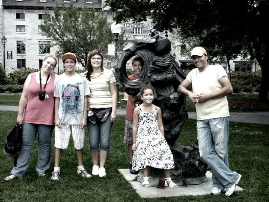 Familie Farid, Sybille, Shirine, Sofiane und Yacine und Jasminchen - schön wars mit euch!