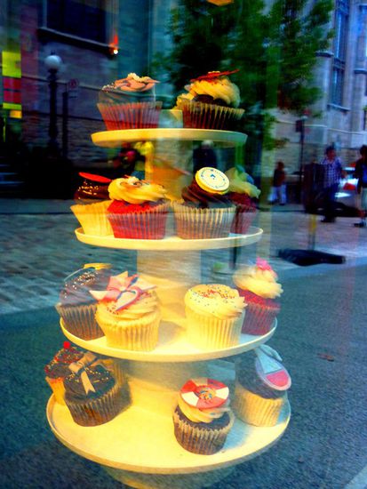 Muffin-Lädchen! Gut, dass mich da keiner reingelassen hat!