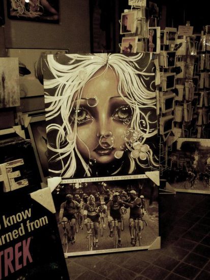 Auf dem Weg zum Essen holen! Wär mein Koffer doch nur größer!